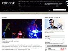 Tablet Screenshot of epitonic.com